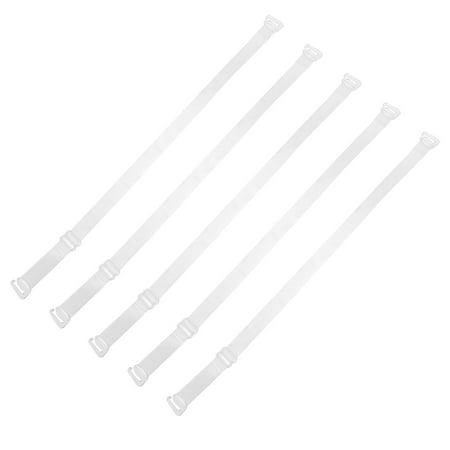10 Pairs Lift Tape Invisible Bra Straps Underwear Transparent Shoulder Miss