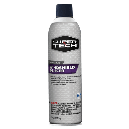 Super Tech Deicer Spray, 17 oz