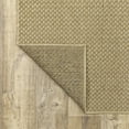 thumbnail image 5 of Style Haven  Veranda Tonal Woven Basket Weave Indoor-Outdoor Rug Light Brown 2'3" x 7'6" Runner 8' Runner Runner, Outdoor, Indoor Entryway, Bathroom,, 5 of 5