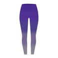 thumbnail image 2 of Jalioing Gradient Yoga Pants for Women High Waist Slim Stretchy Leggings Butt Lifting Full Length Tights Leggings, 2 of 3