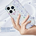 thumbnail image 4 of ELEHOLD for iPhone 15 Pro Case, Fashion IMD Marble Pattern Anti-Scratch Slim Lightweight Hybrid Shockproof Protective Cover for iPhone 15 Pro 6.1 Inch,Star, 4 of 6