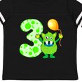thumbnail image 4 of Inktastic 3rd Birthday Monster Boys or Girls Toddler T-Shirt, 4 of 5