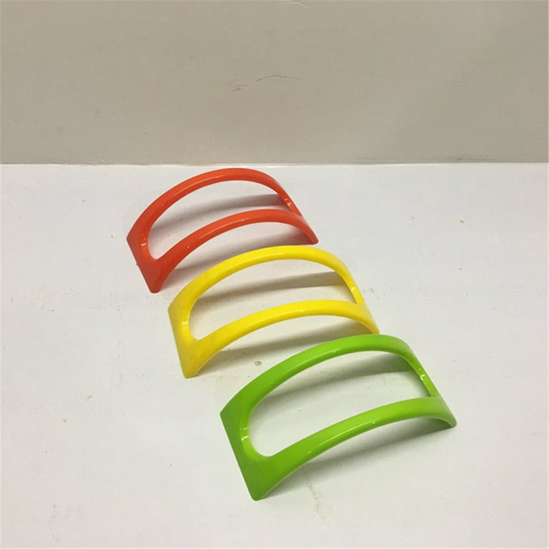 12Pcs Colorful Taco Shell Holder Taco Stand Plate Protector Food Holder  Occasions Finest Tableware Set Disposable Kids Box Bag Tableware Accessories