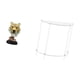 thumbnail image 5 of Escultura moderna de cabeza de tigre en acrílico. Figura decorativa de animal para sala de estar, entrada, estantería, mesa, pasillo o mesita auxiliar, 5 of 8