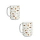 thumbnail image 1 of Duo de Tazas de cerámica 445 ml con diseño ilustrado de perros, 1 of 8