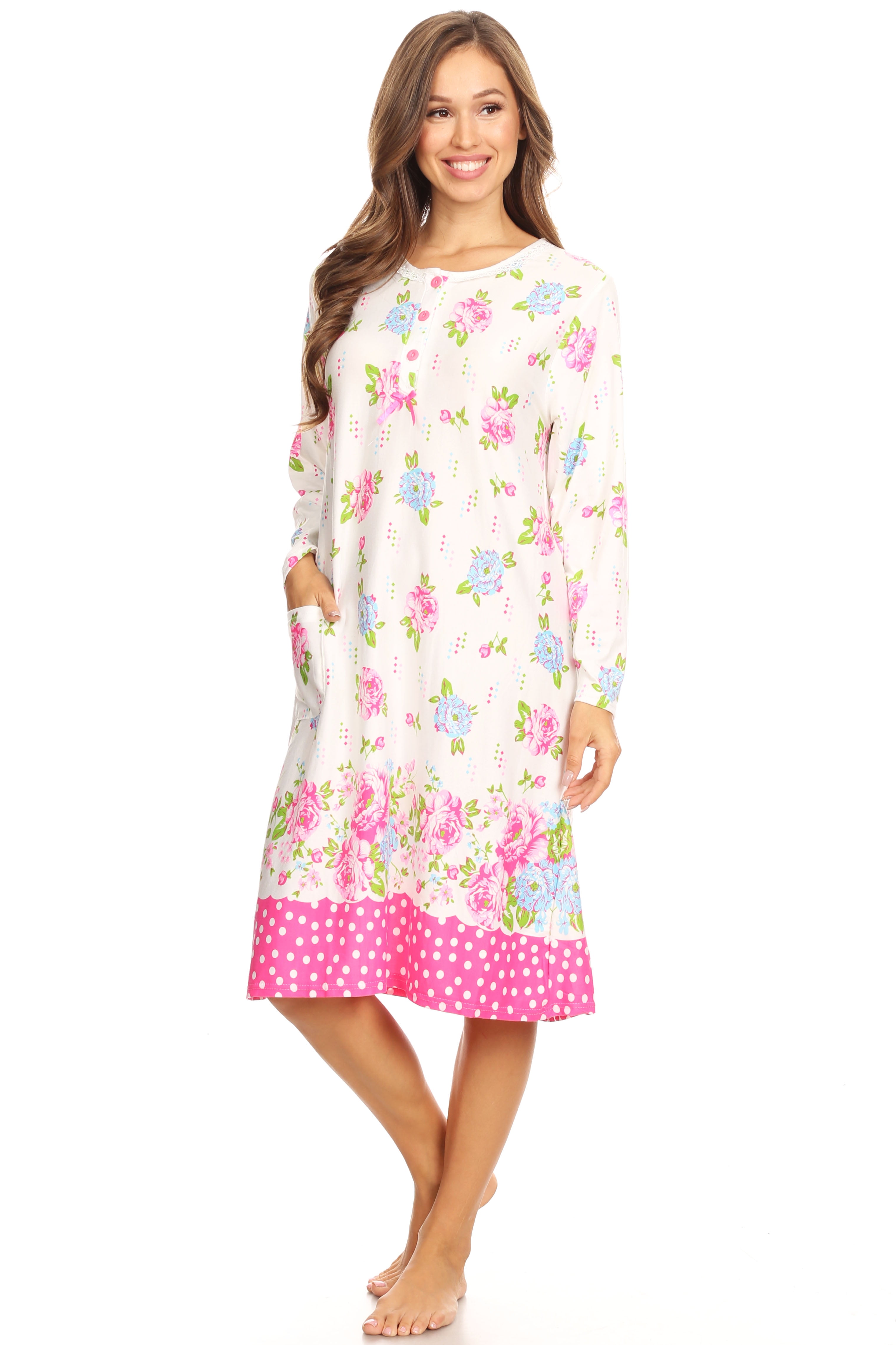 pajamas and gowns