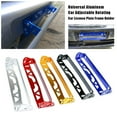 thumbnail image 3 of Transemion Lightweight License Plate Frame - Easy To Install Durable Car License Plate Frame Frame Tag Holder gold 24.5*21*3cm 1Set, 3 of 6