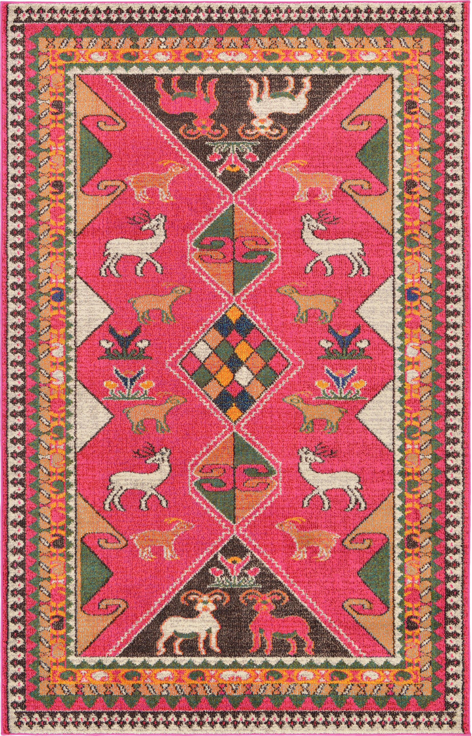 Unique Loom Cuyahoga Sedona Contemporary Southwestern Area Rug or