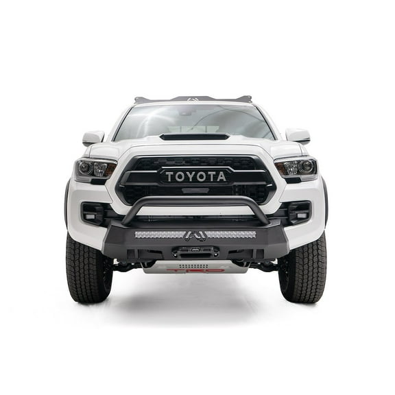 16-19 TACOMA WINCH MOUNT PRE-RUNNER GUARD MATTE BLACK Fits select: 2016-2023 TOYOTA TACOMA