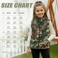 thumbnail image 7 of Uorisanigo Fleece Jacket Vest for Boys Girls, Casual Full Zipper Kids Camo Deer Hunter Jackets, Soft Puffy Sleeveless Vests Warm Outwear Fashion Fall Winter Clothes 2-12 Years, 7 of 7