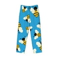 thumbnail image 4 of Kll Mens Pajama Pants For Men,Mens Lounge Pants,Funny Gifts For Men,Men'S Pajama Bottoms-Flying Bees, 4 of 9