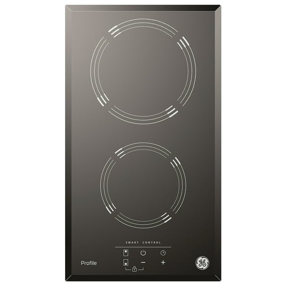 Parrilla de Inducción 220 V 30 cm (12 pulgadas) Vidrio Negro GE Profile - PVP3021