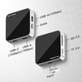 thumbnail image 4 of Concentrador USB-C 3.2 7 en 1, EstacióN de Acoplamiento MagnéTica, 4K, 60 Hz, PD100 W, Carga de 10 Gbps, Adaptador Multipuerto Tipo C para TeléFono y PortáTil., 4 of 5