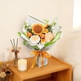 thumbnail image 4 of Handmade Sunflower And Rose Bouquet As An Activity And Knitted Decorative Item Circular Knitting Needles Interchangeable Circular Knitting Needles Size 8 Circular Knitting Needles Size 6 Circular, 4 of 5
