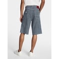 thumbnail image 3 of Kacey Lee Men's Loose Skater Carpenter Denim Shorts, Sizes 30-40, 3 of 6