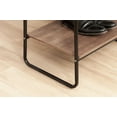thumbnail image 6 of IRIS USA Metal Garment Rack with 2 Wood Shelves, Black and Dark Brown, 6 of 6