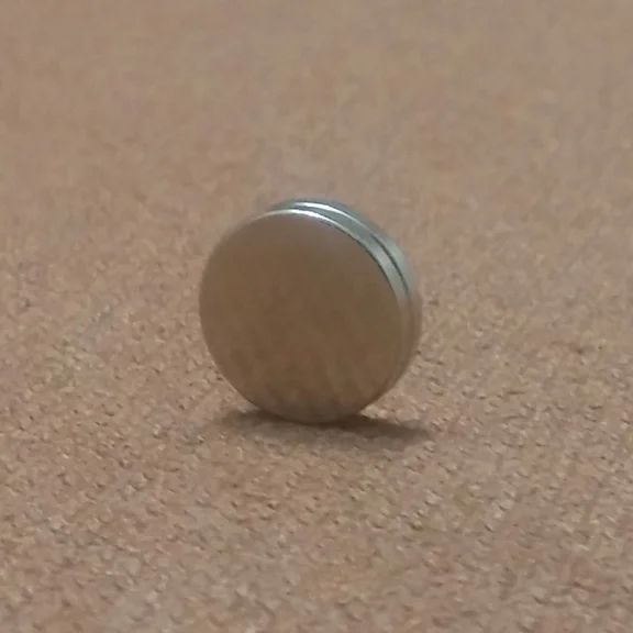 2 N52 Neodymium Cylindrical (1/2 X 1/16) Inch Cylinder/Disc Magnets.