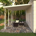 thumbnail image 5 of Four Seasons OLS TWV Series 24 ft wide x 8 ft deep Aluminum Patio Cover with 20lb Snowload & 4 Posts in Ivory, 5 of 5