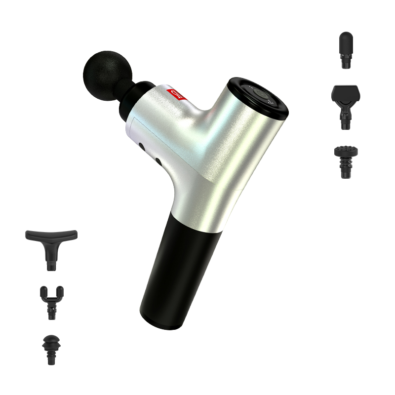 Hi5 Nova Vibration Personal Deep Tissue Percussion Ultra Quiet Massage Gun  with 7 Head Attachment and Gift Box - Walmart.com