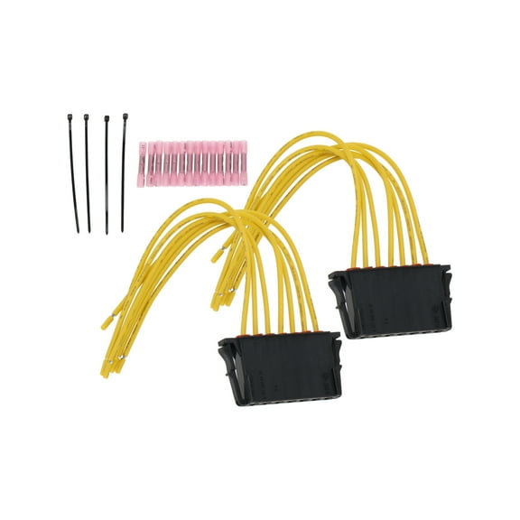 Unique Bargains No.A2115450328 Headlight Wiring Harness Assembly for Mercedes-Benz C-Class W203 2002-2007 Taillight Lamp Wire Harness 15cm 2 Set