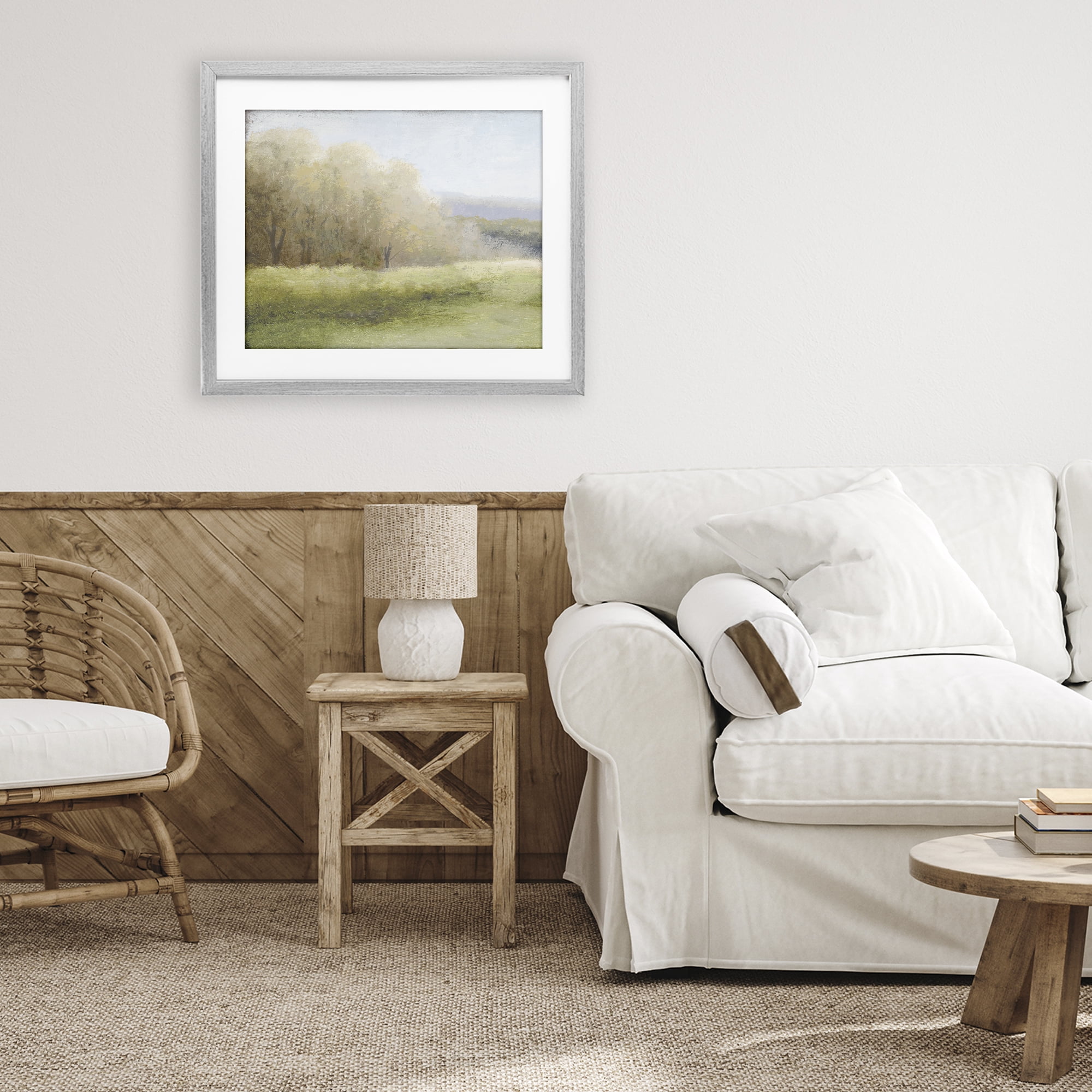 Stupell Industries Within a Familiar Place Landscape Gray Framed Print Under Glass, design by Michael Marcon