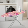 thumbnail image 2 of HELLHERO Ironing Board Cover Colourful Hearts Standard Size 15"x54" Steam Iron Board Elastic Edge and 3 Fasteners Easy Install, 2 of 5