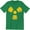 Green, variant on Radioactive Nuclear War Sign Distressed Fashion Mens T-Shirt