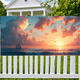 thumbnail image 5 of LUUFILx Puppy Flower Field Sunset Backdrop for Photo Shoots Garden Party Decoration Pet Photography Banner Event Display Background Daisy Meadow Scene, 5 of 8