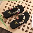 thumbnail image 6 of jiaxiM Jelly Flip Flops for Women Thong Sandals for Women Dressy Breathable Womens House Slippers Non- Summer Sandals Woven Sole Women's Shoes, 6 of 6