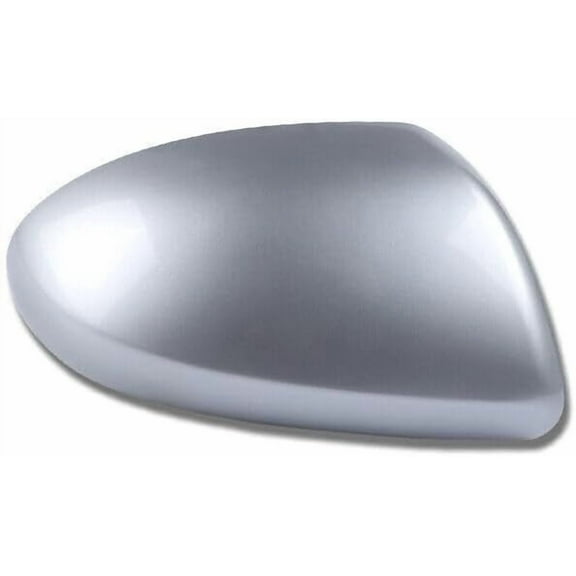 Silver Right Passenger Side Mirror Cover Cap For Mazda 3 2010 2011 2012 2013 No-Signal