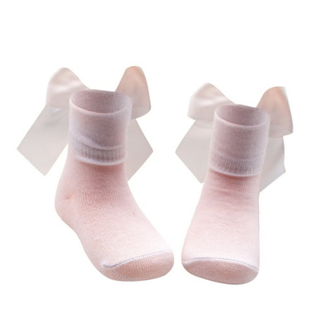 

Qufokar Toodler Socks Socks for Boys Size 10 Bow -Slip Socks Baby Stockings Toddler Socks Girls Kids Sock