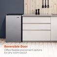 thumbnail image 6 of Magic Chef New 3.2-cu. ft. Mini Fridge in Stainless Steel, 6 of 6