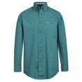 thumbnail image 1 of Camisa Vaquera Wrangler Hombre Manga Larga G701 verde G, 1 of 5