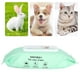 thumbnail image 4 of TOALLITAS DESODORANTES DE PERROS, TOALLITAS HÚMEDAS DE MASCOTAS HUMEDAD Suave Manteniendo La Limpieza del Exterior Para Gatos, 4 of 7