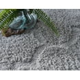 thumbnail image 5 of Rugs.com Lattice Shag Collection Rug – 8' x 10' Gray Shag Rug Perfect For Living Rooms, Large Dining Rooms, Open Floorplans, 5 of 9