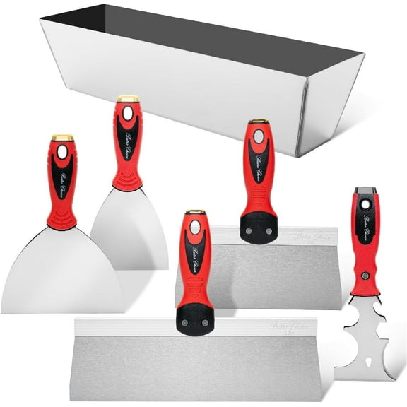 Bates- Drywall Knife Set, 6pcs, Drywall Tools Finishing