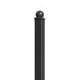 thumbnail image 1 of ALEKO Black Galvanized Steel Fence Post for DIY 5.5 X 5 feet Fence, 1 of 4
