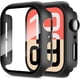 thumbnail image 2 of Yanonmyfd  2 Piezas Funda para Apple Watch Series 6/5/4/SE 3/SE 2/SE 40mm Protector Pantalla Vidrio Templado Incorporado,HD Protección Completa PC Dura Estuche Protective Case,Negro,40mm, 2 of 45