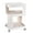 Creamy, variant on Side Table on Wheels Modern Mobile Small Bedside Table 3 Tier Unique Nightstand Portable Home Furniture for Bedroom Couch Outdoor Entryway
