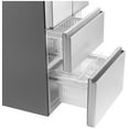thumbnail image 4 of Haier® 14.5 Cu. ft. 120V 4 Door, Fingerprint Resistant, Counter Depth and Icemaker, Model QJS15HYRFS, 4 of 5