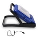 thumbnail image 3 of Eigraketly Luz de trabajo LED COB plegable con gancho, linterna recargable por USB, luces de inspección potentes, herramienta de iluminación para pesca Ropa Deportiva, Zapatos Azul Eigraketly OD011044-02B, 3 of 6