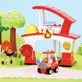 thumbnail image 3 of Let’s Go Cozy Coupe™ Fire Station Playset with Fire Truck Mini Push and Play Vehicle for Tabletop or Floor Push Play Car Fun for Toddlers, Boys, Girls 3+ Years, 3 of 7