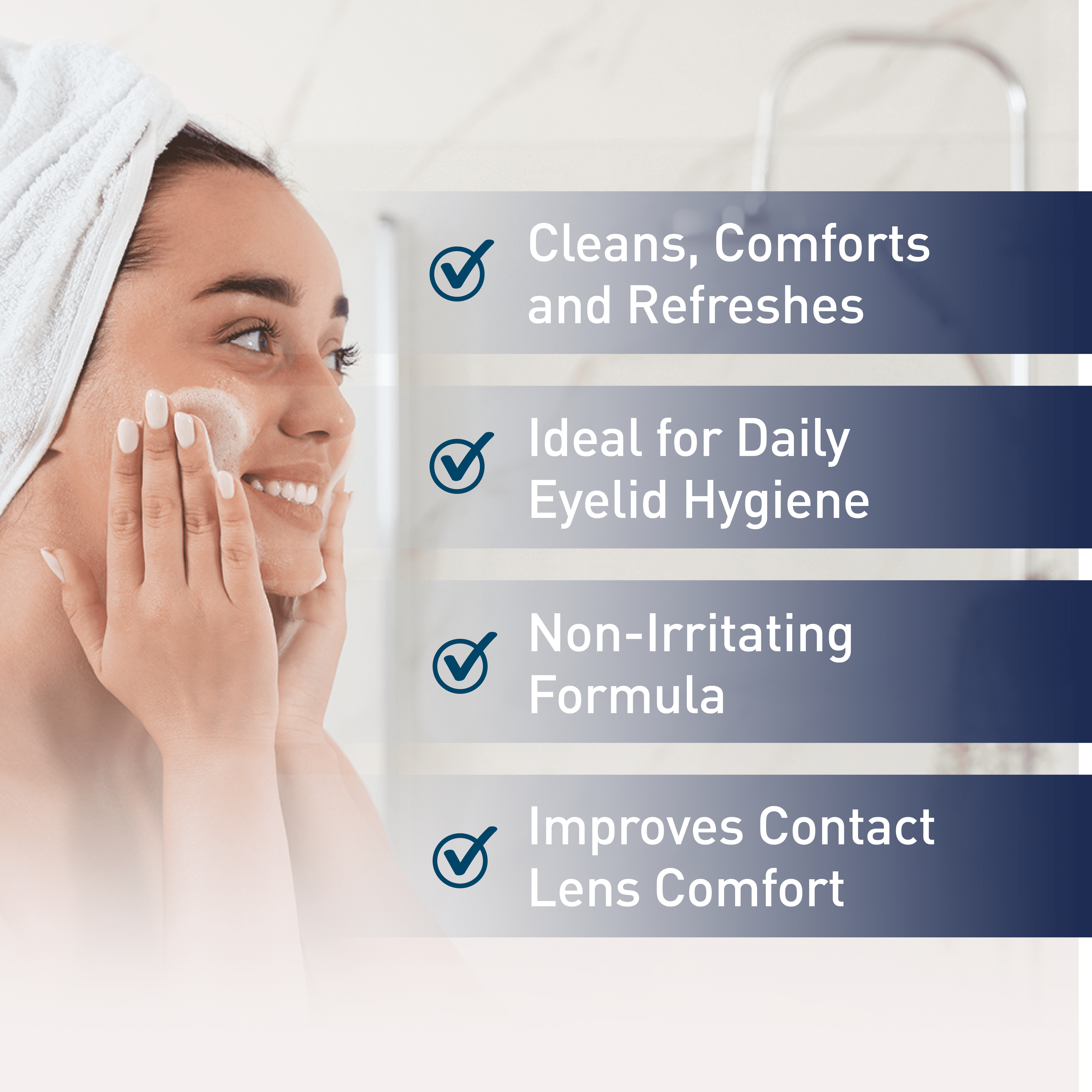 OCuSOFT Lid Scrub Original Foaming Eyelid Cleanser 7.25 Ounces, 215 Milliliters