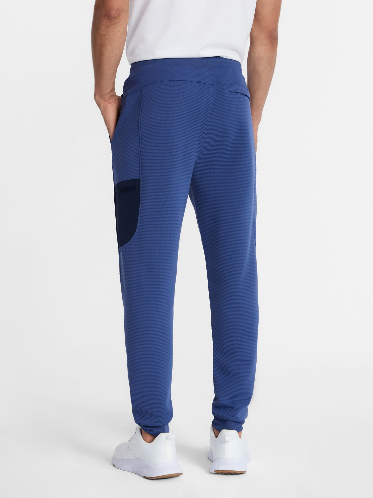 Athletic Works Men's and Big Men's Mix Media Joggers, Size S-4XL