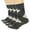 Dark Army Green (4 Pairs), variant on Hugh Ugoli Womens Cotton Argyle Socks | Fun Colorful Women's Crew Socks, 3 Pairs, Beige, Shoe Size: 9-12