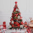 thumbnail image 4 of Family Of Penguin Christmas Tree Pendant DIY Name PVC Pendant Decoration, 4 of 6