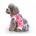 thumbnail image 3 of Ropa para mascotas, ropa para perros, ropa de esterilización, ropa de rehabilitación para perros, ropa protectora contra lesiones de mascotas, suministros para mascotas (rosa L) ER, 3 of 5