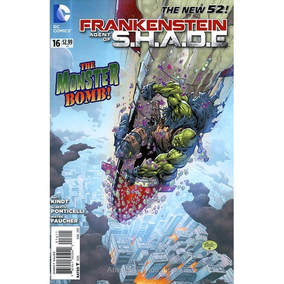 Frankenstein, Agent of S.H.A.D.E. #16 VF ; DC Comic Book
