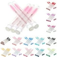 thumbnail image 6 of Happydeer 5Pcs Mascara Wand Tube Set Dust-proof Adjustable Disposable Girls Artificial Diamond Eyelash Brush Kit for Women, 6 of 13