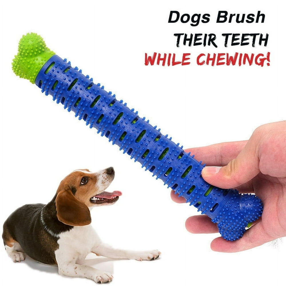 Dog Toothbrush Stick Pet Molar Tooth Cleaner Brushing Stick Chew